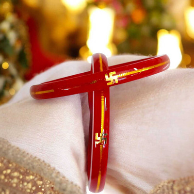 Sajmahal cosmetics Plastic Bangle(Pack of 2)