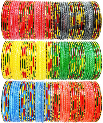 hand kkrafts Glass Bangle Set(Pack of 144)