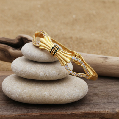 MG ENTERPRISE Metal Zircon Gold-plated Bracelet