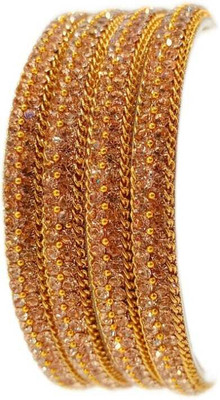 Ruhi Brass Bangle(Pack of 4)