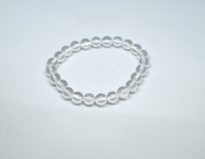 Karungalkumar Clear Quartz Beads, Quartz Bracelet