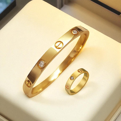 Goldiwala Alloy Gold-plated Bracelet(Pack of 2)