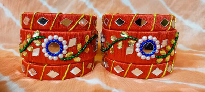 ABC Fabric Bangle Set(Pack of 6)