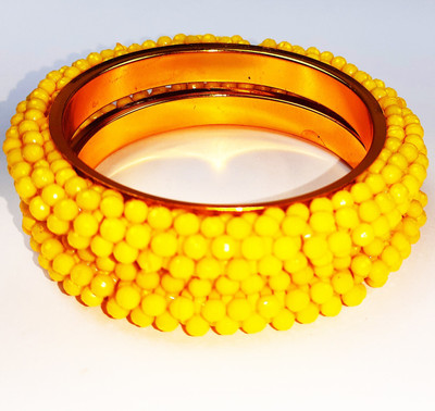 Digitalgaddi Alloy Gold-plated Kada(Pack of 2)