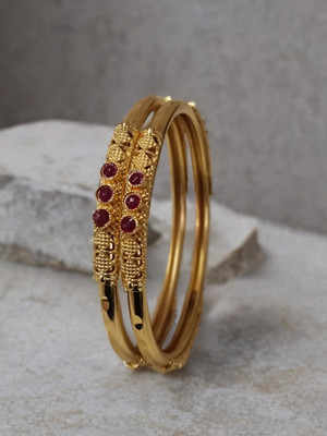 HD PITHADIYA Alloy Gold-plated Armlet(Pack of 2)