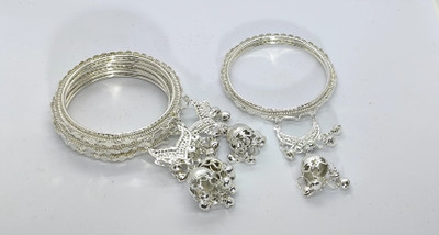 Ink innaka Metal Bracelet Set(Pack of 4)