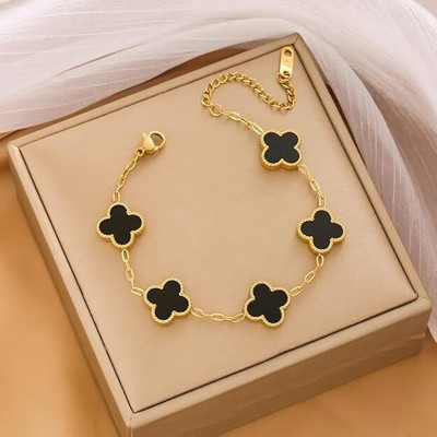 SA Creation Stainless Steel Gold-plated Bracelet