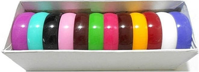 hand kkrafts Plastic Bangle Set(Pack of 12)