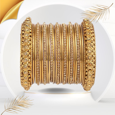 LYBASHINE Metal, Alloy Cubic Zirconia Bangle Set