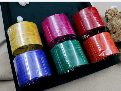 PIHU COSMETICS Metal Bangle Set(Pack of 6)