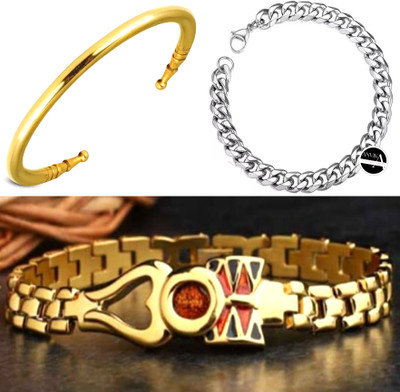 ANVIKA Alloy Kada(Pack of 3)