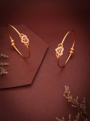 geeta sales Alloy Gold-plated Bangle(Pack of 2)