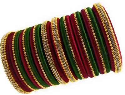 Siddhi Vinayak Collection Dori Bangle Set(Pack of 10)