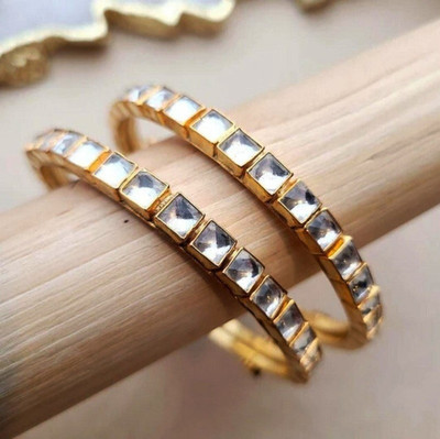 Agreem Stone Bangle Set(Pack of 2)
