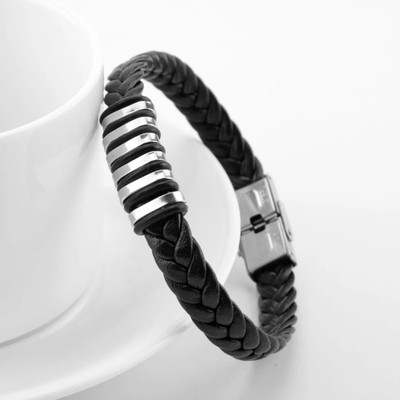Fashion Frill Stainless Steel Silver Bracelet