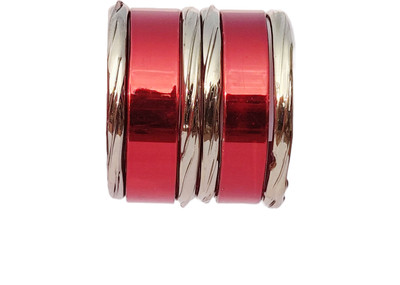 HouseOfCommon Glass Bangle Set(Pack of 6)