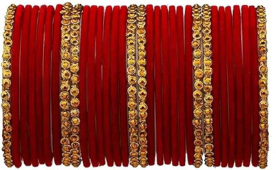 Shriva Traders Glass Bangle Set(Pack of 32)