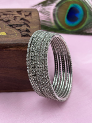 AMRITIYA Brass Brass Bangle Set(Pack of 8)