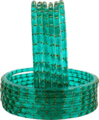 Shree Kriti Glass Bangle Set(Pack of 12)