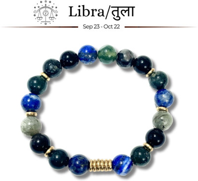 Shivkosha Lapiz Lazuli, Stone Crystal Bracelet