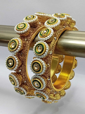 PANKSHRI ENTERPRISE Metal Bangle Set(Pack of 2)