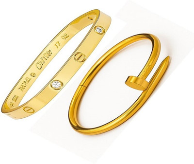 CuddleAura Alloy Bracelet(Pack of 2)