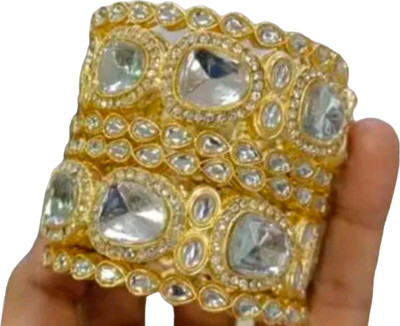 Vrangnath Metal Crystal Kada(Pack of 6)