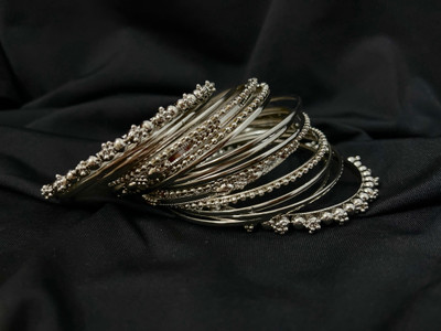 Shyneup Alloy Bangle Set(Pack of 18)