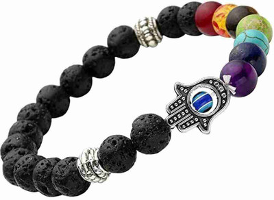 REVERSEA Stone Agate Palladium Bracelet