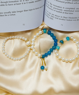 Das Creation Mother of Pearl Bracelet Set(Pack of 3)