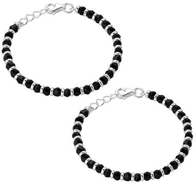 Lakhdatar and Sons Jewellers Silver Sterling Silver Bracelet(Pack of 2)