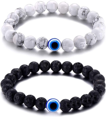 gracy Stone Beads, Crystal Bracelet(Pack of 2)