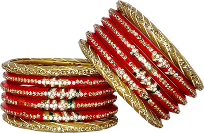 SHADI JODA Lac Bangle Set(Pack of 12)