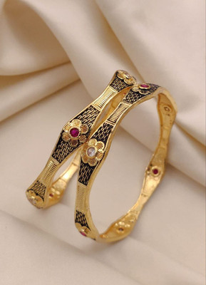 AGASTYA CREATIONS Alloy Bangle Set(Pack of 2)