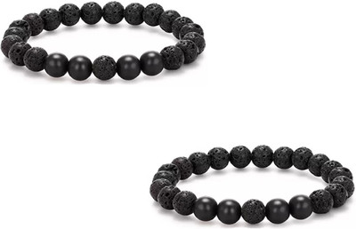 DIVINE SOUVENIRS Stone Bracelet Set(Pack of 2)