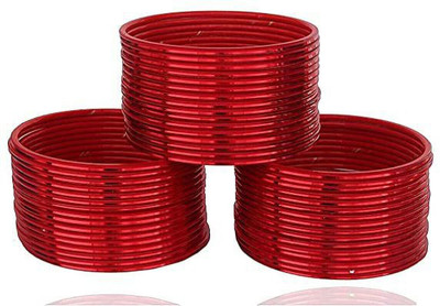 OJHA Metal Bangle Set(Pack of 10)