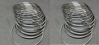 Invata Metal Bangle Set(Pack of 12)