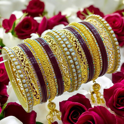 WEUVA LOVE WE CRAFT Metal Zircon Gold-plated Chudas