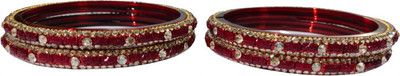 WELLVIEW Plastic Bangle Set(Pack of 4)