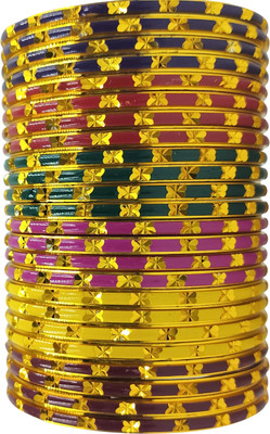 Edenya Metal Bangle Set(Pack of 10)