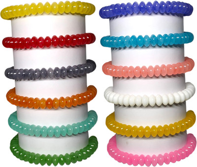 REGLET Glass Bracelet Set(Pack of 12)