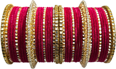 TBK Brass, Alloy Gold-plated Bangle Set(Pack of 10)