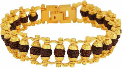 Divine rudras Alloy Gold-plated Bracelet