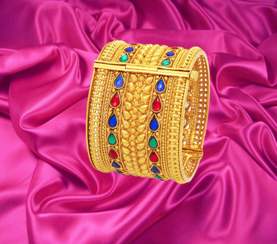 FFC-FASHION FOR CHOICE Copper Gold-plated Bangle