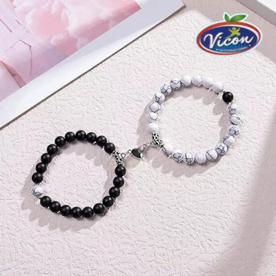 Malas Collection Stone Bracelet Set(Pack of 2)