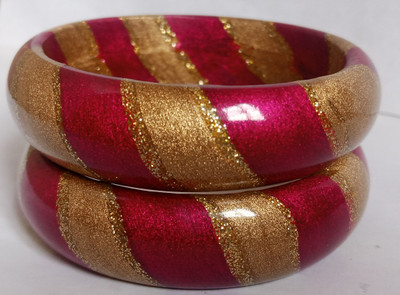 Lahti wala lac Lac Bangle Set(Pack of 2)