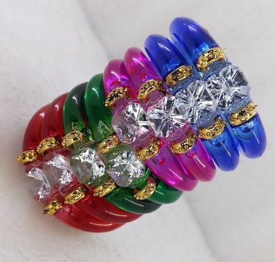 Shakya Creations Plastic Bracelet Set(Pack of 8)