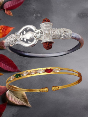 VFA Brass Bangle Set(Pack of 2)