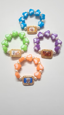 GURU JI CREATION Metal, Plastic Bracelet Set(Pack of 4)