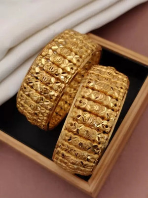 Shiv Enterprise Metal Gold-plated Bangle Set